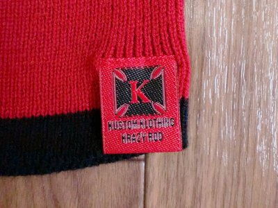 画像1: KRAZY ROD"El Diablo"KNIT CAP