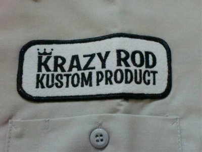 画像1:  KRAZY ROD "CHOPPER HOUSE"KUSTOM WORK SHIRT 