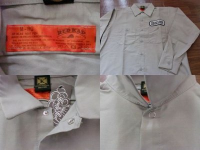 画像2:  KRAZY ROD "CHOPPER HOUSE"KUSTOM WORK SHIRT 