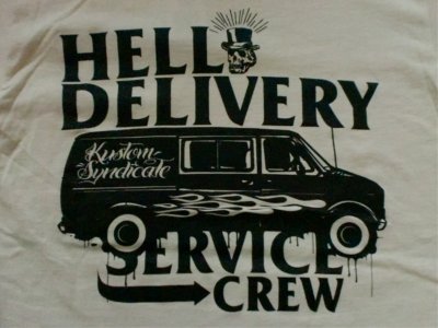 画像3: KRAZY ROD"HELL DELIVERY"POCKET Tee