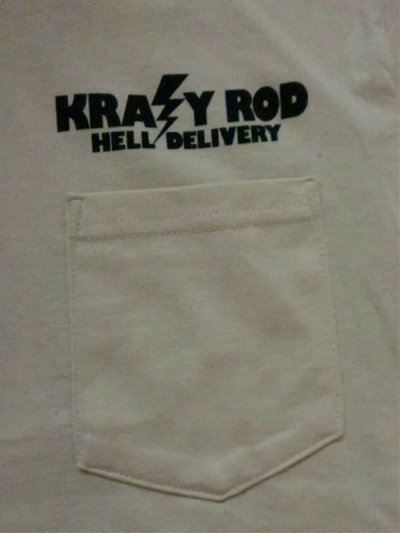 画像2: KRAZY ROD"HELL DELIVERY"POCKET Tee