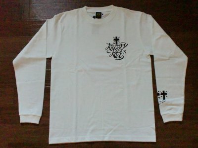 画像1: KRAZY ROD"SKULL&WING"LONG SLEEVE Tee