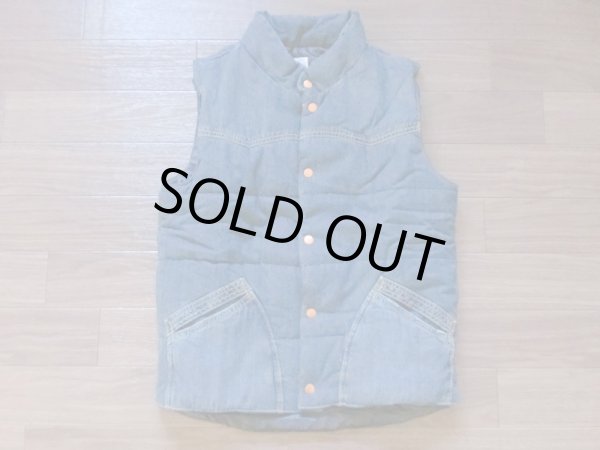 画像1: DENIM AN INSULATED VEST (1)