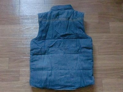 画像1: DENIM AN INSULATED VEST