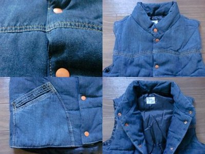 画像2: DENIM AN INSULATED VEST