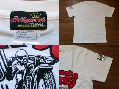 画像3: Hollywood Hot Rods"PISTON"Tee