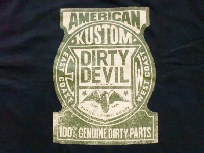 画像1: Dirty Devil"AMERICAN KUSTOM"Tee