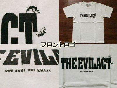 画像1: EVILACT"New Logo"6.2oz Tee