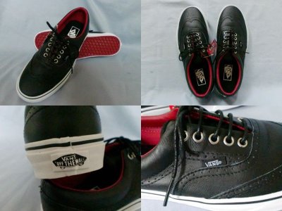 画像2: VANS"ERA WINGTIP"BLACK LEATHER