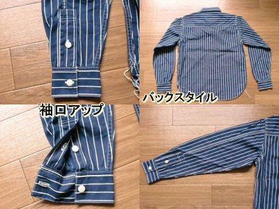 画像3: EVILACT"WABASH SHIRT'S/Stripe"