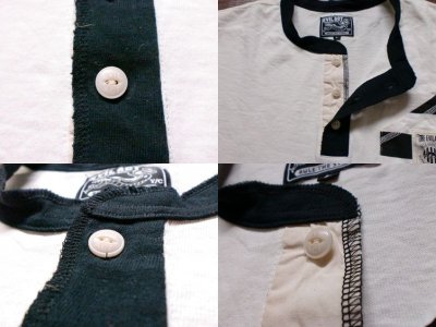 画像2: EVILACT"Henley neckline"Pocket Tee