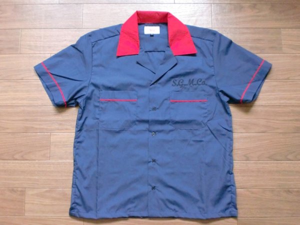 画像1: ROUND HOUSE"Bowling shirt"N (1)