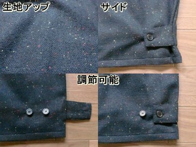 画像2: COLOR NEP TWEED SWING TOP