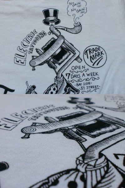 画像2: EVILACT"Evilact tattoo parlor"Tee