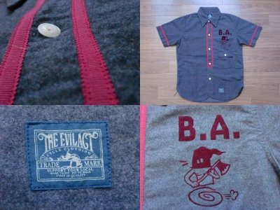 画像2: EVILACT"Baseball Shirt's/R"