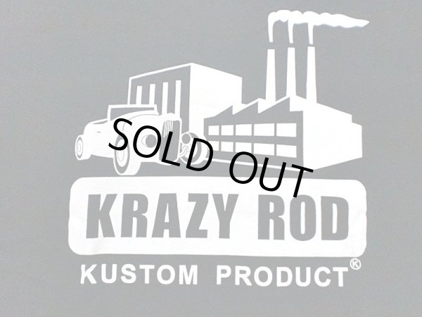 画像3: KRAZY ROD"HOT ROD LOGO"Tee (3)