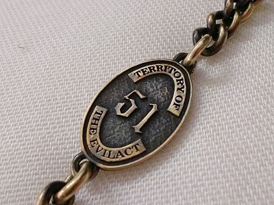 画像3: EVILACT"BRASS WALLET CHAIN all brass"