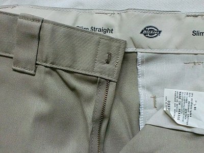 画像2: Dickies"SLIM STRAIGHT FIT WORK PANTS"WP873