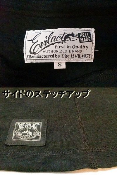 画像2: EVILACT"Multi Slub Henley Neckline Shirts"