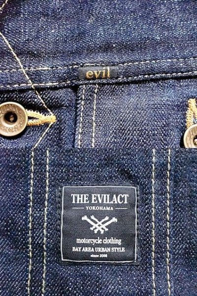 画像3: EVILACT"MC DENIM VEST"