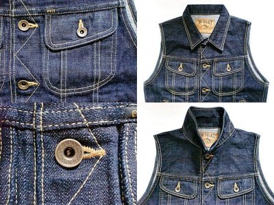 画像1: EVILACT"MC DENIM VEST"