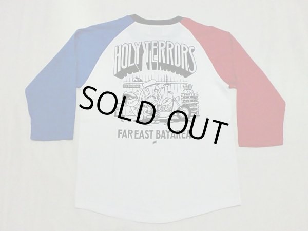 画像1: HOLY TERRORS"HT05"Raglan 3/4 Sleeve Tee (1)