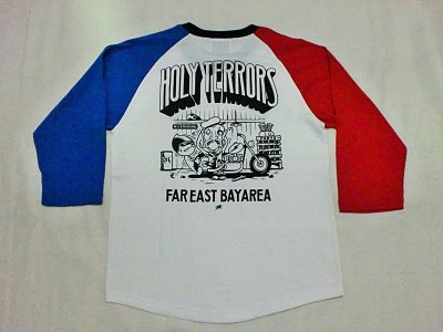 画像2: HOLY TERRORS"HT05"Raglan 3/4 Sleeve Tee