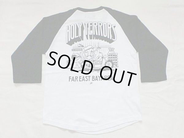 画像1: HOLY TERRORS"HT05"Raglan 3/4 Sleeve Tee (1)