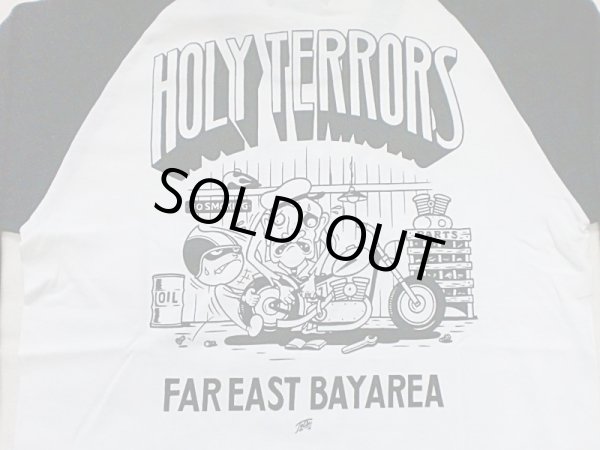 画像3: HOLY TERRORS"HT05"Raglan 3/4 Sleeve Tee (3)