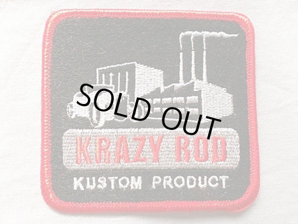 画像1: KRAZY ROD"HOUSE"PATCH (1)