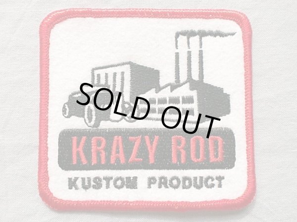 画像1: KRAZY ROD"HOUSE"PATCH (1)