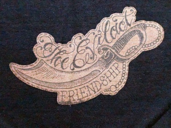 画像4: EVILACT×GAK TATTOO "bay area pirate"Tee・B (4)