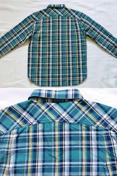 画像2: EVILACT"Heavy oz check flannel shirt"