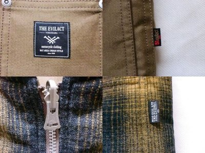 画像2: EVILACT"CODE & WOOL REVERSIBLE VEST"