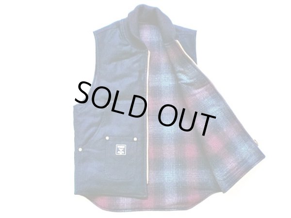 画像3: EVILACT"CODE & WOOL REVERSIBLE VEST" (3)