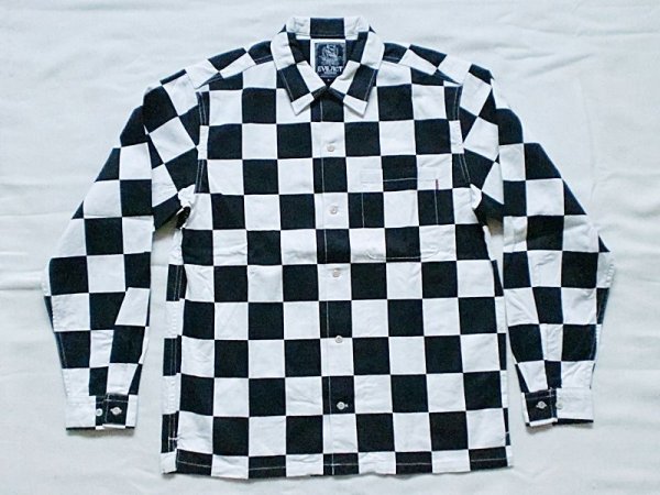 画像1: EVILACT"Checker shirt's L/S" (1)