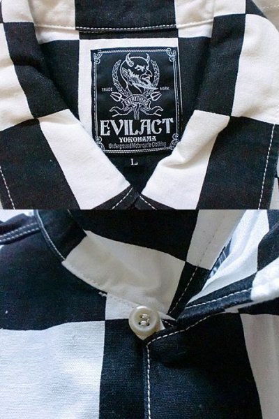 画像2: EVILACT"Checker shirt's L/S"