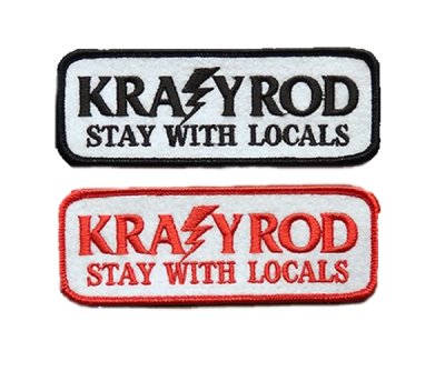 画像1: KRAZY ROD"PATCH / STAY WITH LOCALS"