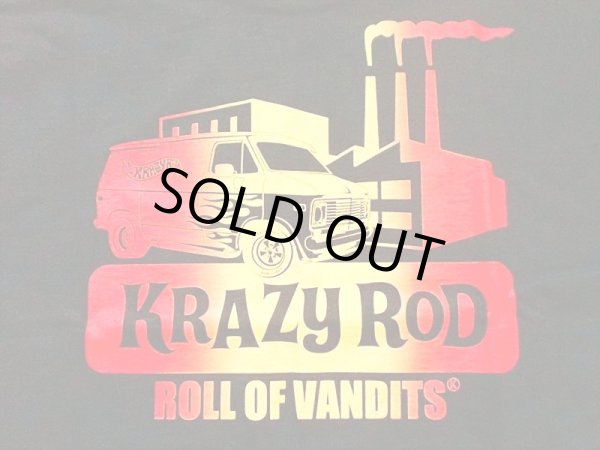 画像3: KRAZY ROD "VANNING LOGO -BKG- "Tee (3)