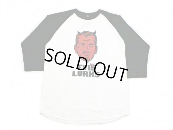 画像1:  KRAZY ROD "EVIL DADDY"RAGLAN 3/4 SLEEVE Tee (1)