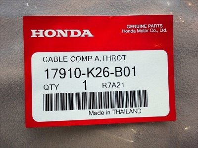 画像1: HONDA CABLE COMP A,THROT