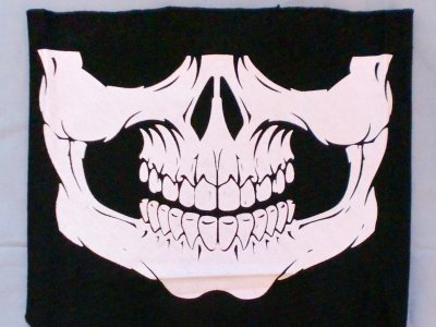 画像1: HOT LEATHERS"Skull"Face Warmer