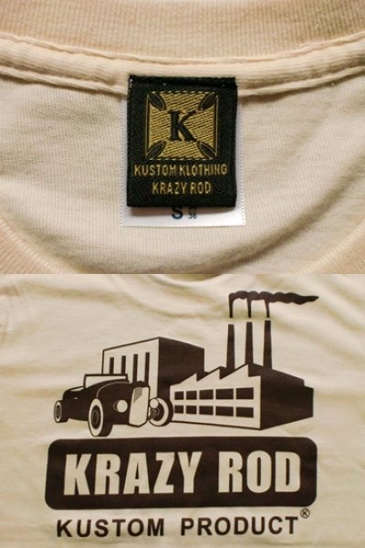 画像2:  KRAZY ROD×JOYNTautomobile"Original T-shirt"