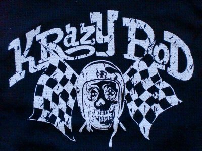 画像2: KRAZY ROD"SKULL RACER"WAFFLE Tee 