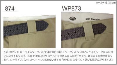 画像3: Dickies"SLIM STRAIGHT FIT WORK PANTS"WP873