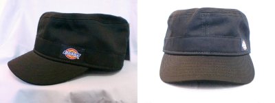 画像1: Dickies"UNSTRUCTURED FITTED MILITARY CAP"