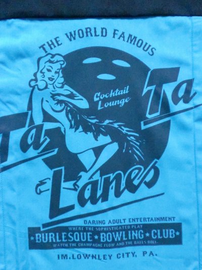 画像2: LUCKY-13"Ta-ta Lanes"Bowler Shirt