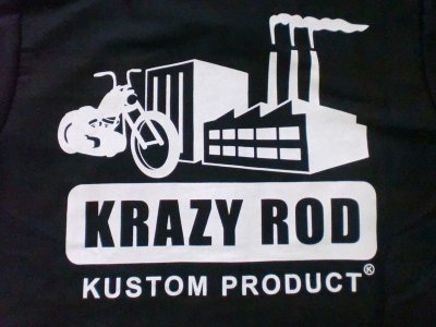 画像2: KRAZY ROD"CHOPPER HOUSE"KUSTOM WORK SHIRT