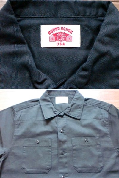 画像2: ROUND HOUSE"OKLAHOMA"Work Shirt