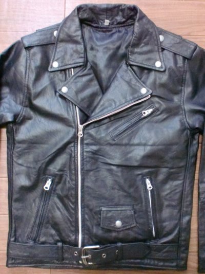 画像1: RIDERS "Remake Leather" DOUBLE